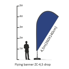 Flying banner ZC-4,5 drop (ZA 8005)